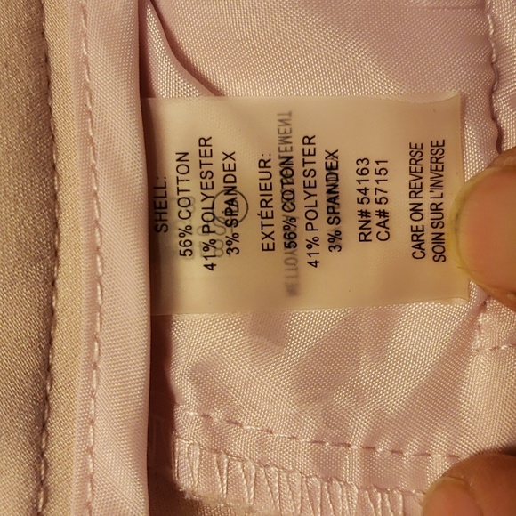 Light Pink Cropped Pants - Picture 5 of 8